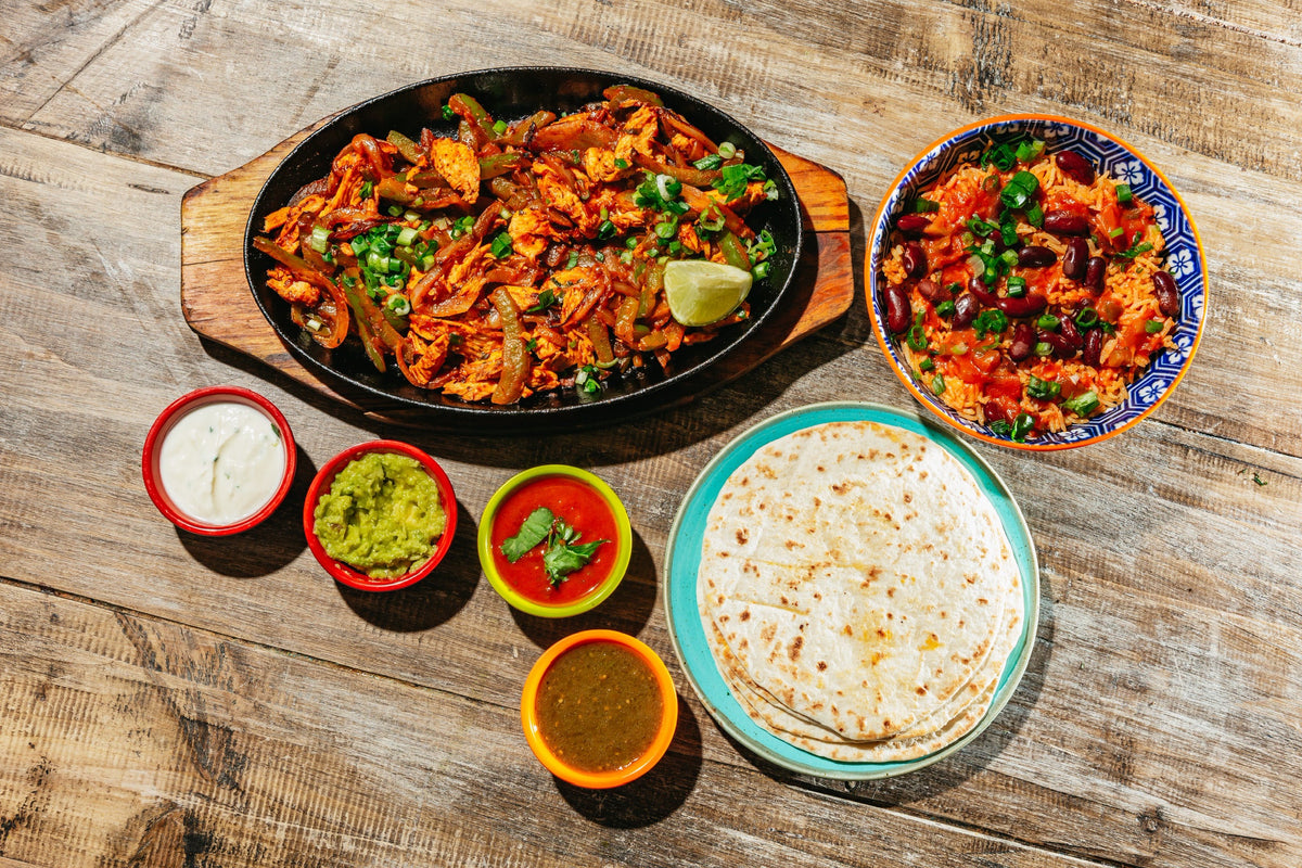 Fajitas Carne Asada (Beef Steak Fajitas)