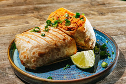 Fully Loaded Pollo Asado Burrito