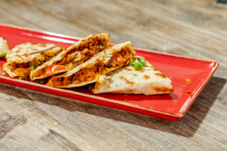 Chilli Minced Meatless Quesadilla